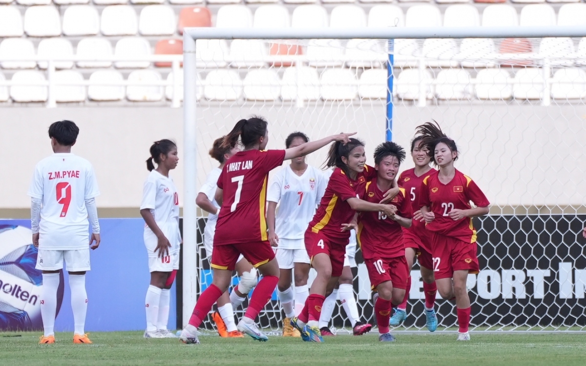 U19 nữ Việt Nam vào chung kết giải U19 nữ Đông Nam Á