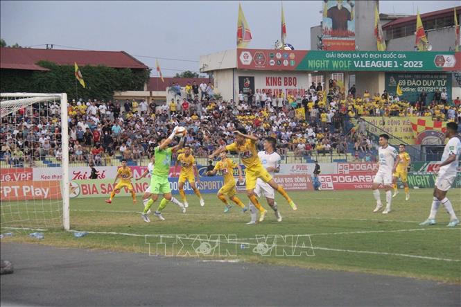 V.League 1-2023: Đông Á Thanh Hóa thua Thép Xanh Nam Định trên sân nhà