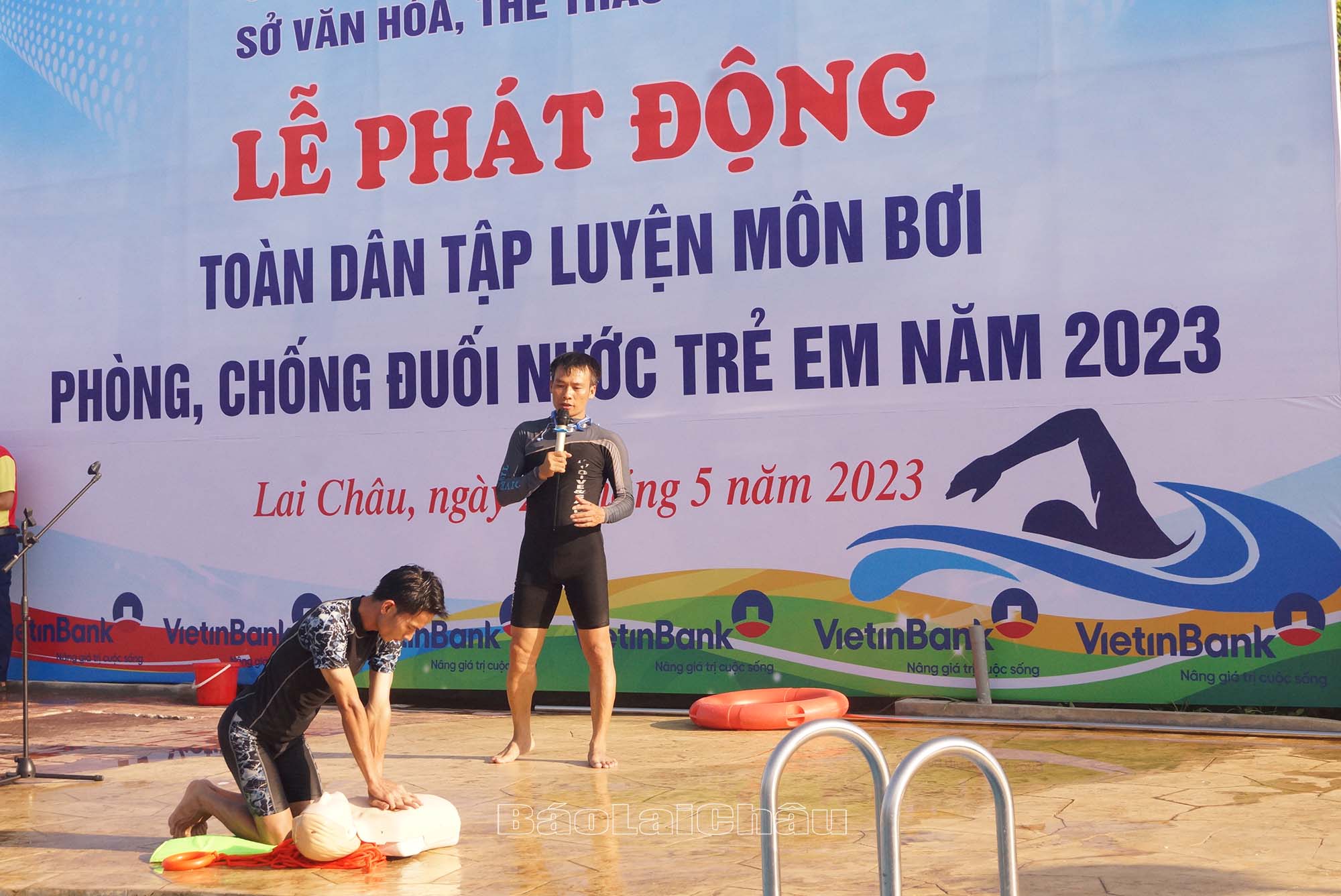 Phát động toàn dân tập luyện môn bơi phòng, chống đuối nước năm 2023