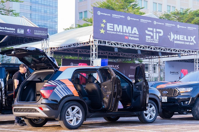 Xe Hyundai Creta của PROAUTO.VN đăng quang tại EMMA Vietnam 2023.