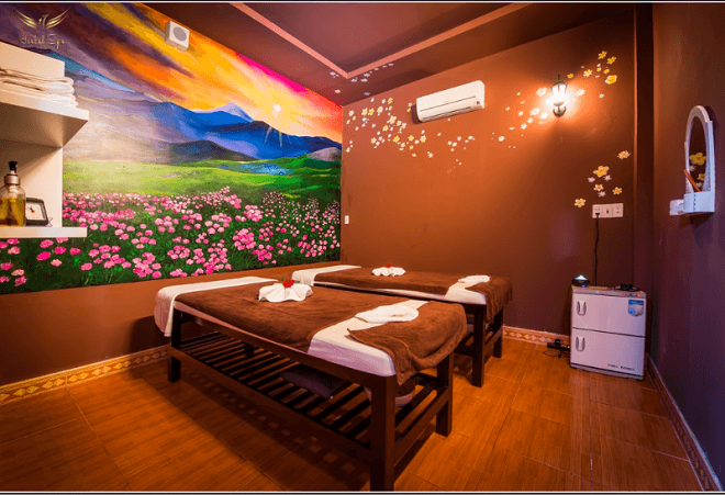 Herbal Spa mang đến không gian massage thoải mái, nhẹ nhàng.