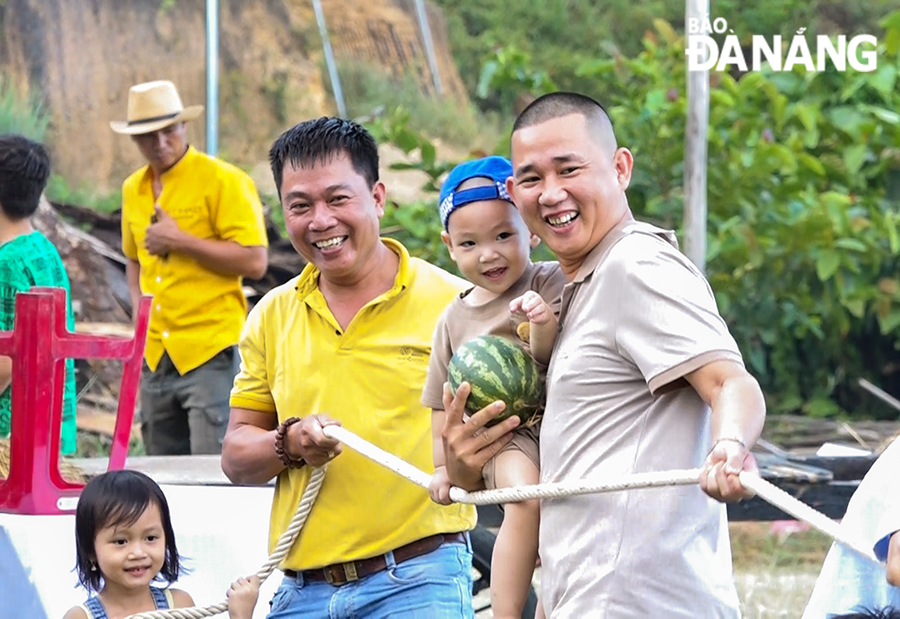 Nhiều trò chơi trong lễ hội được tổ chức tại Kokoro farm nằm trên địa bàn thôn Trường ĐỊnh, xã Hòa Liên.