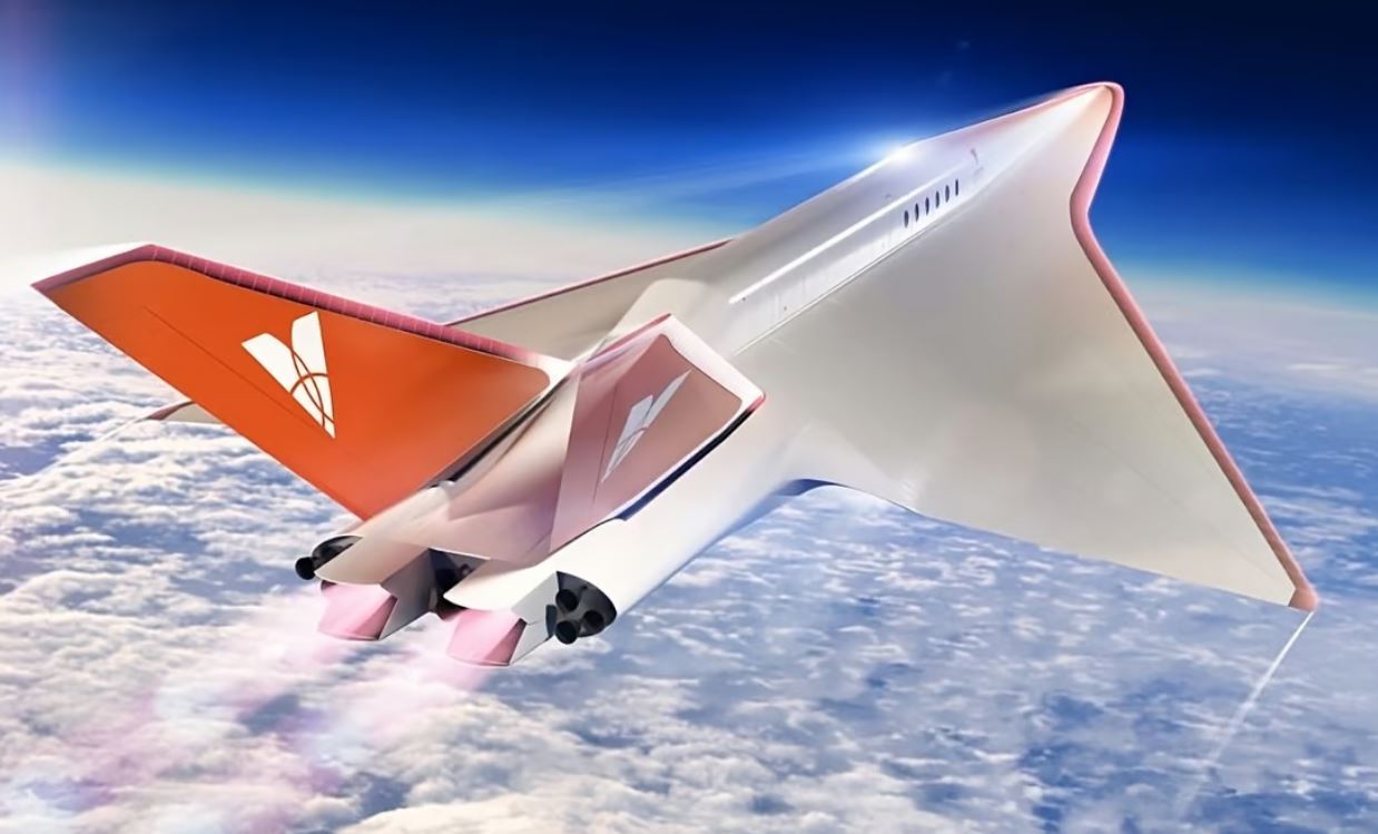 Bản phác họa máy bay Mach 9 Stargazer. Ảnh: Venus Aerospace