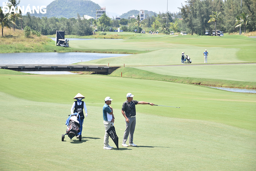 The tournament will be held at BRG Da Nang Golf Resort - a golf course voted by Golf Digest Magazine as one of the top 100 best golf courses in the world in 2022. Photo: THU HA