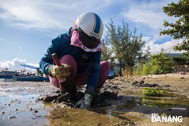 A woman is seen catching 'so phi'