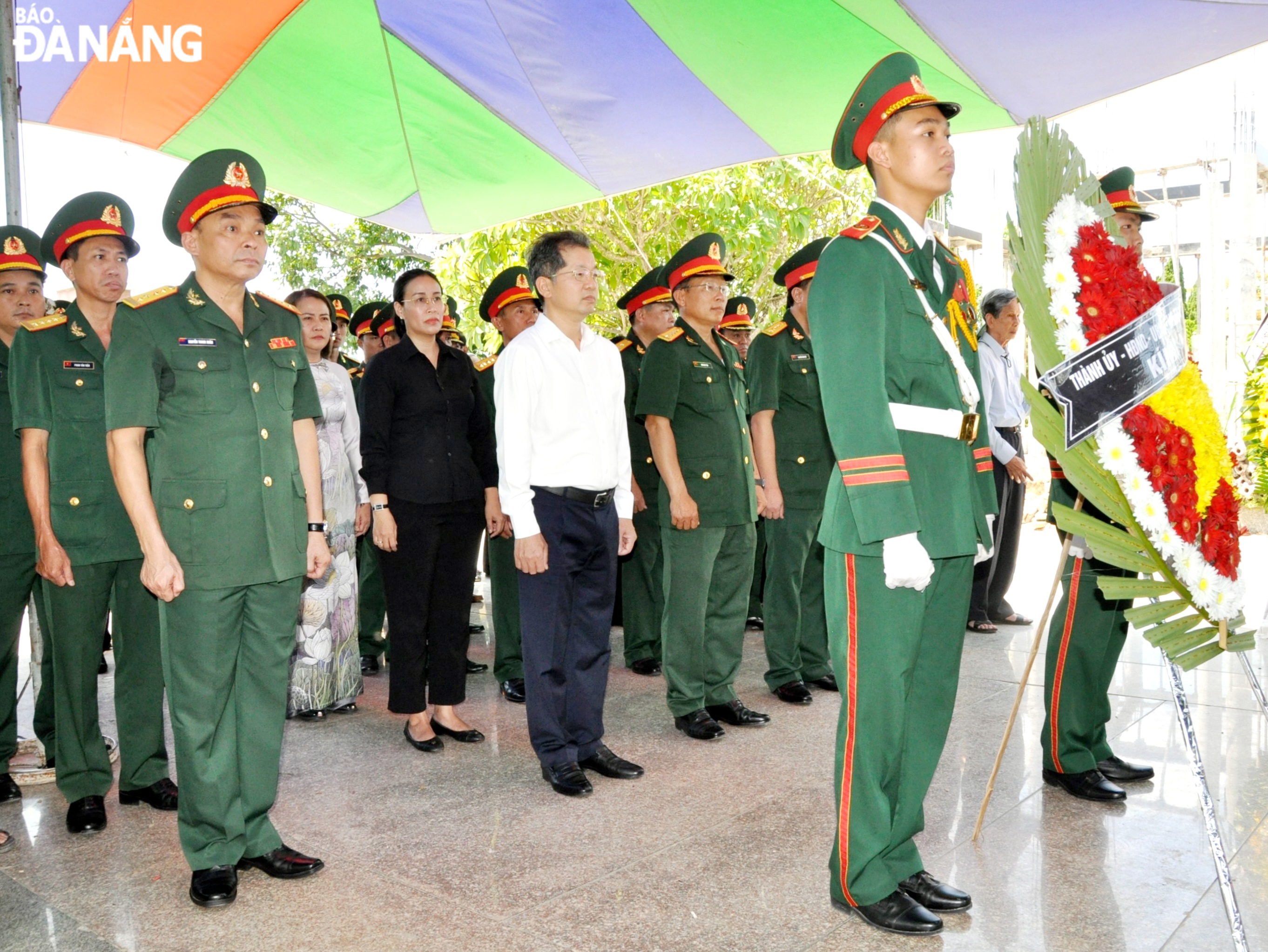 Truy điệu và an táng 6 liệt sĩ nguyên là cán bộ, nhân viên thuộc đơn vị K600