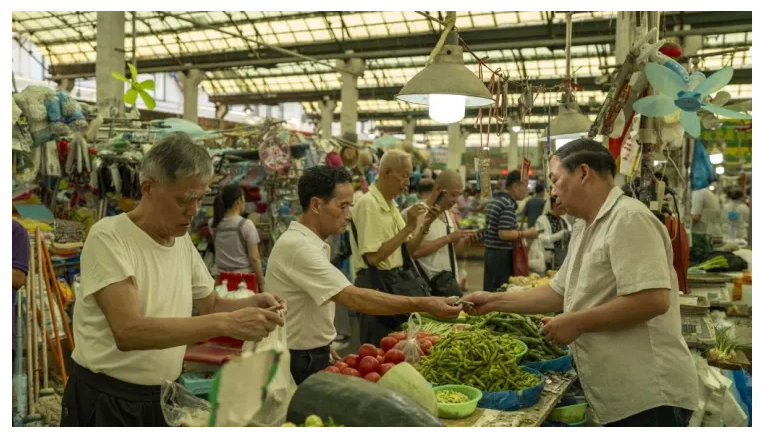 Trung Quốc rơi vào giảm phát