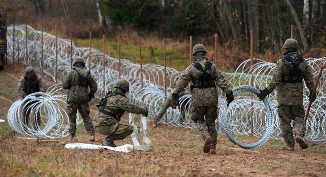 Ba Lan đưa số lượng lớn binh lính đến biên giới giáp Belarus