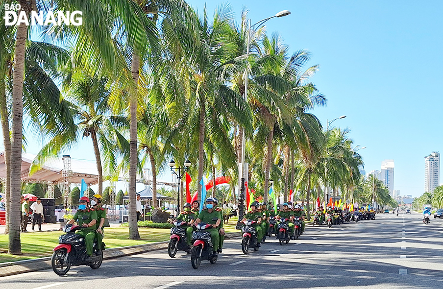 Ra mắt mô hình 'Phối hợp tuần tra bảo đảm an ninh trật tự du lịch biển'