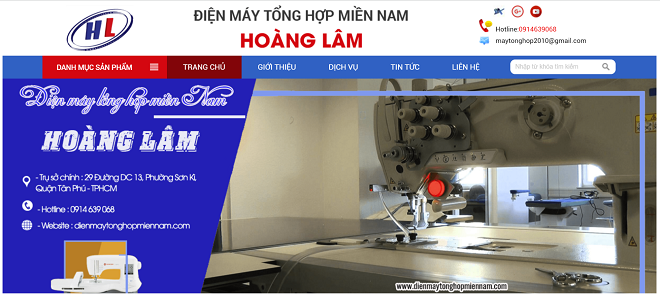 Mua máy cắt vải chính hãng tại Điện máy tổng hợp miền Nam.