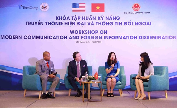 The three-day event is organised by the Ministry of Foreign Affairs (MoFA) and the US Embassy in Viet Nam. (Photo: baoquocte.vn)