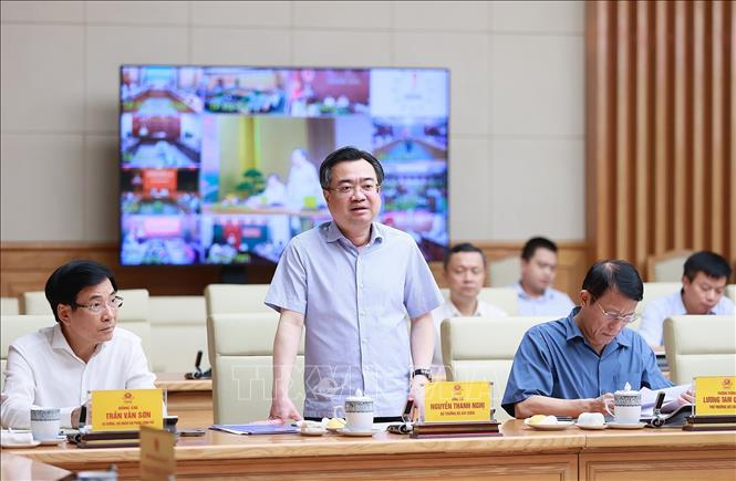 Bộ trưởng Bộ Xây dựng Nguyễn Thanh Nghị phát biểu. Ảnh: Dương Giang/TTXVN