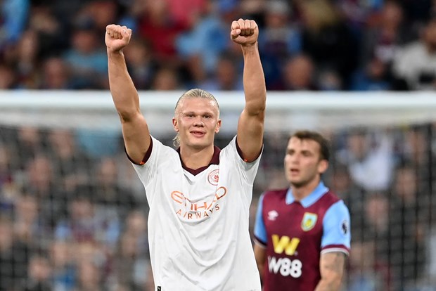 Haaland tỏa sáng giúp Man City chiến thắng. (Nguồn: Getty Images)