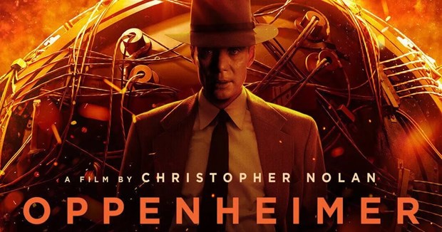 Poster của bộ phim Oppenheimer. (Nguồn: Universal Pictures)