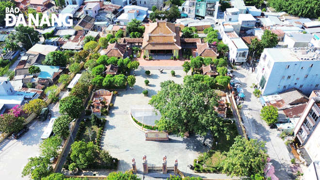 The Da Nang administration has recently approved the construction of a park to the west of Thoai Ngoc Hau Temple at a total amount of nearly VND71 billion.