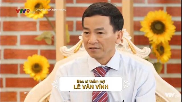 Chuyên gia thẩm mỹ Bác Sĩ Lê Văn Vĩnh.