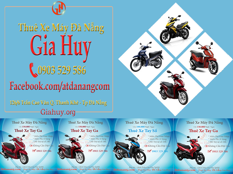 Gia Huy là đơn vị cho thuê xe máy uy tín nhất.