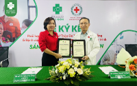 Bệnh viện mắt Sài Gòn Sông Hàn ký kết thỏa thuận hợp tác với Hội Chữ thập đỏ thành phố Đà Nẵng