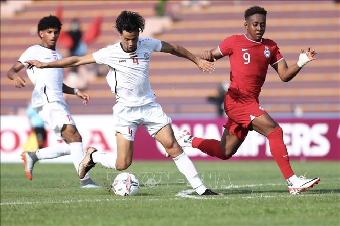 U23 Yemen giành chiến thắng thuyết phục trước U23 Singapore