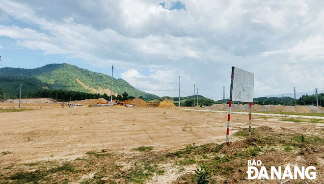 Nhiều dự án tái định cư ở Hòa Vang đang chậm