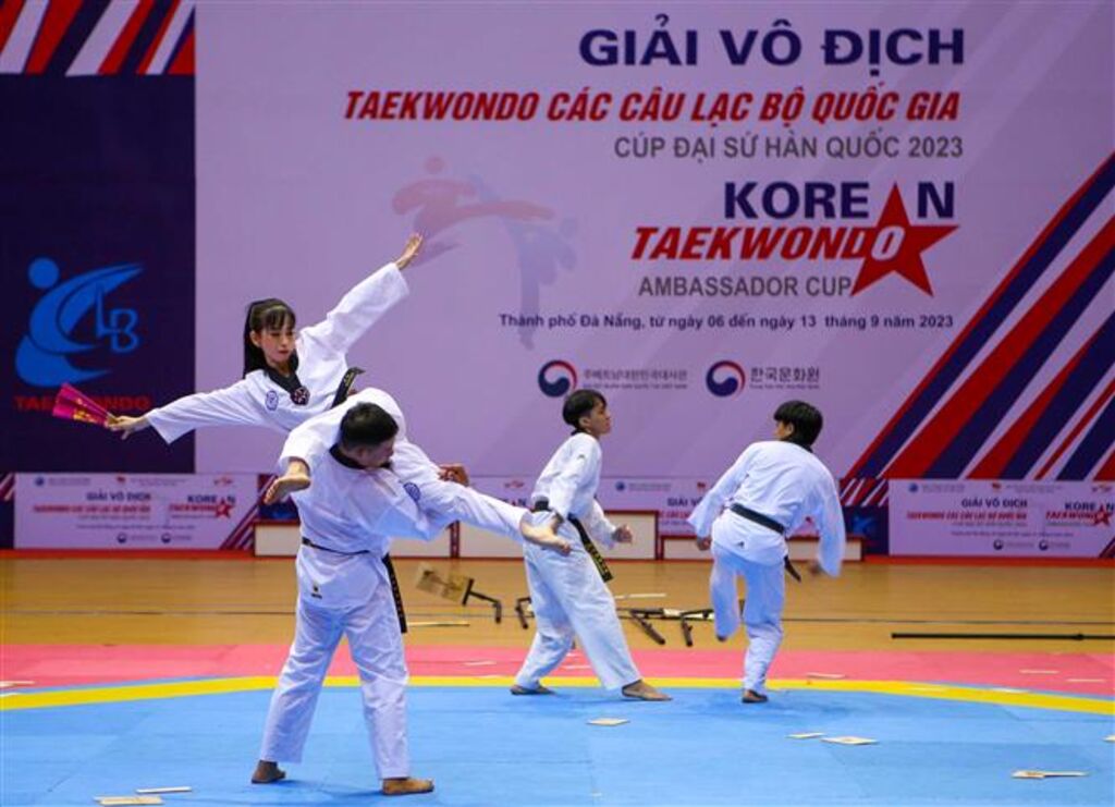 Gần 1.200 vận động viên dự giải vô địch Taekwondo vô địch các câu lạc bộ quốc gia