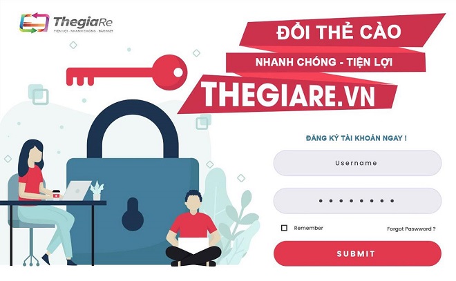 Thegiare.vn - Cung cấp dịch vụ đổi thẻ cào nhanh chóng, tiện lợi và an toàn