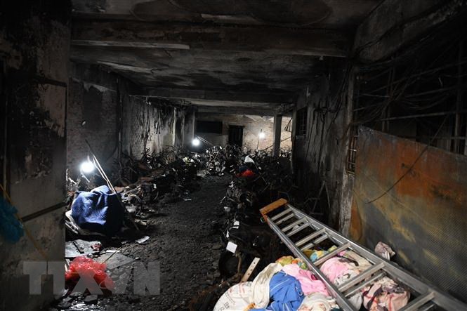 Vụ cháy chung cư mini ở Thanh Xuân: Đã xác định 56 người tử vong