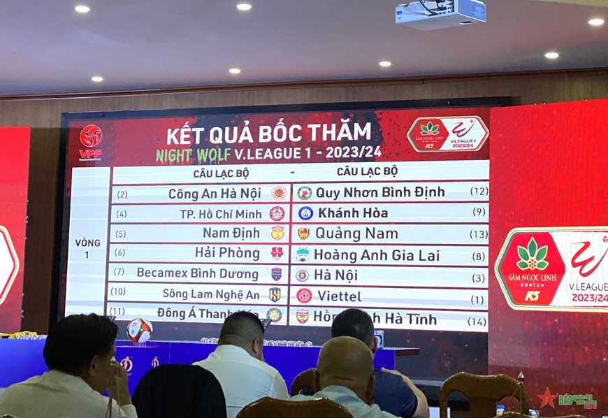 Giải vô địch bóng đá quốc gia V-League 2023-2024 có tổng thưởng 9,5 tỷ đồng