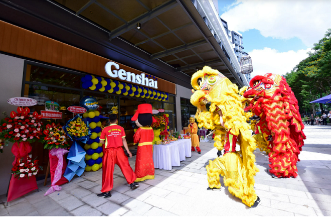 GENSHAI tưng bừng khai trương cửa hàng tại CELADON BOULEVARD.