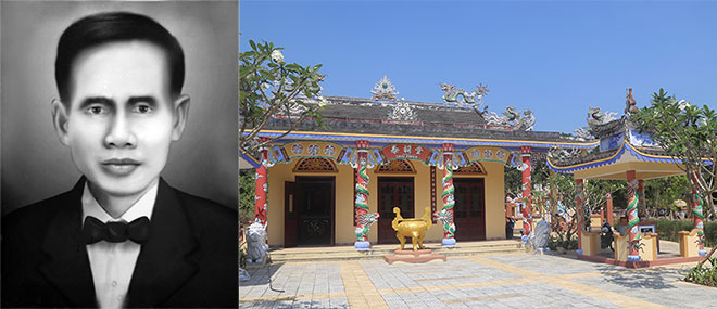 Chí sĩ Thái Phiên (1882-1916) và nhà thờ ông tại làng Nghi An, phường Hòa Phát, quận Cẩm Lệ, thành phố Đà Nẵng. Ảnh: V.T.L