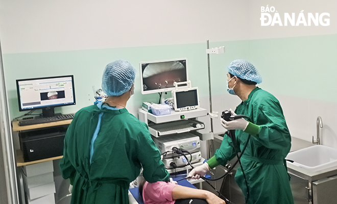 The center is equipped with modern medical equipment and machinery to serve examination and treatment services.