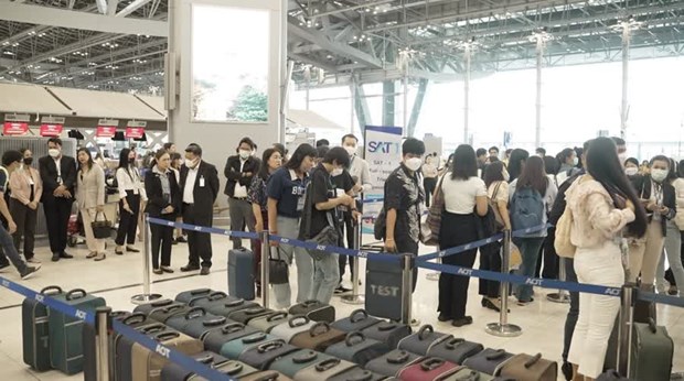 The Airports of Thailand (AOT) is preparing to soft-launch the Satellite 1 (SAT-1) terminal at Suvarnabhumi International Airport. (Photo: NNT)