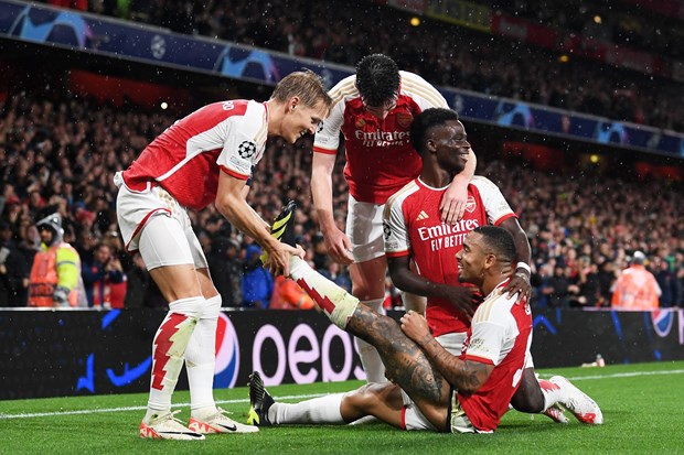 Arsenal thắng tưng bừng ngày ra quân. (Nguồn: Getty Images)