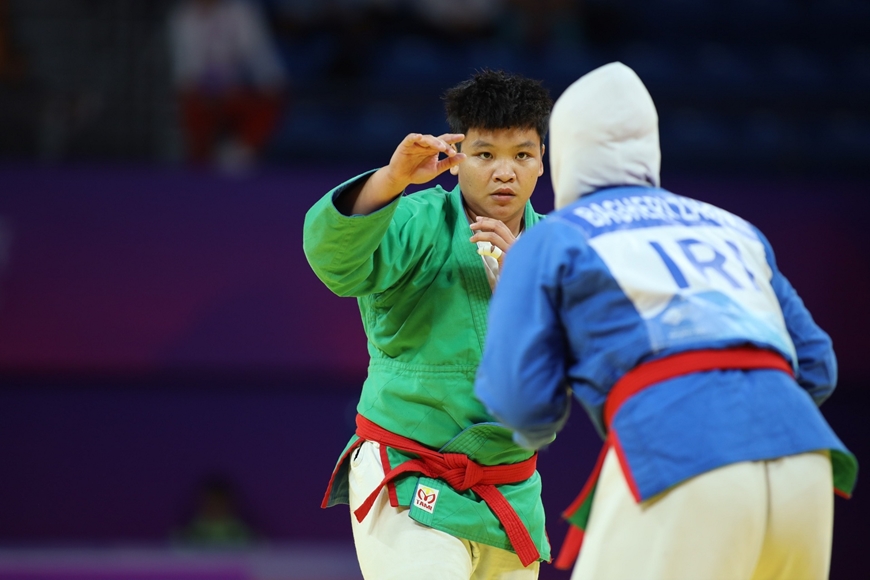 ASIAD 19: Võ sĩ Phương Quỳnh đoạt huy chương đồng môn kurash