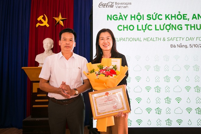 Coca-Cola tổ chức tập huấn an toàn lao động cho người thu gom phế liệu