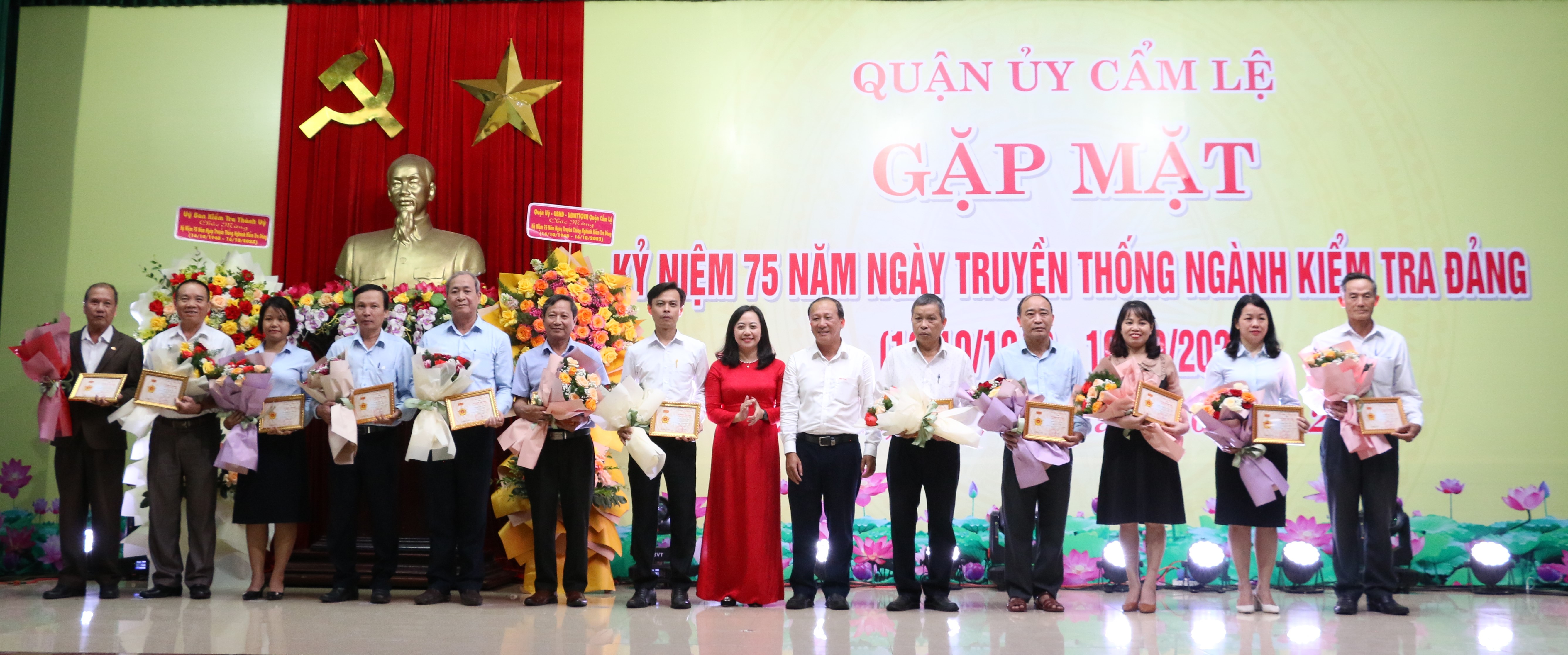 Quận ủy Thanh Khê, Cẩm Lệ kỷ niệm 75 năm ngày truyền thống ngành Kiểm tra Đảng