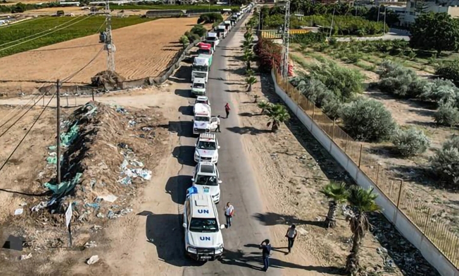 Dải Gaza tiếp nhận viện trợ quy mô lớn nhất