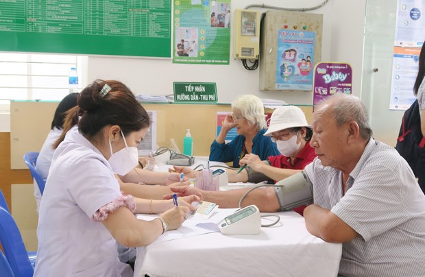 Thành phố Hồ Chí Minh chăm lo sức khoẻ người cao tuổi. Ảnh: Vietnam+
