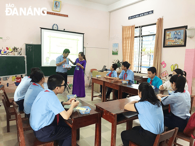 A learning session at the Center for Inclusive Education Development Support