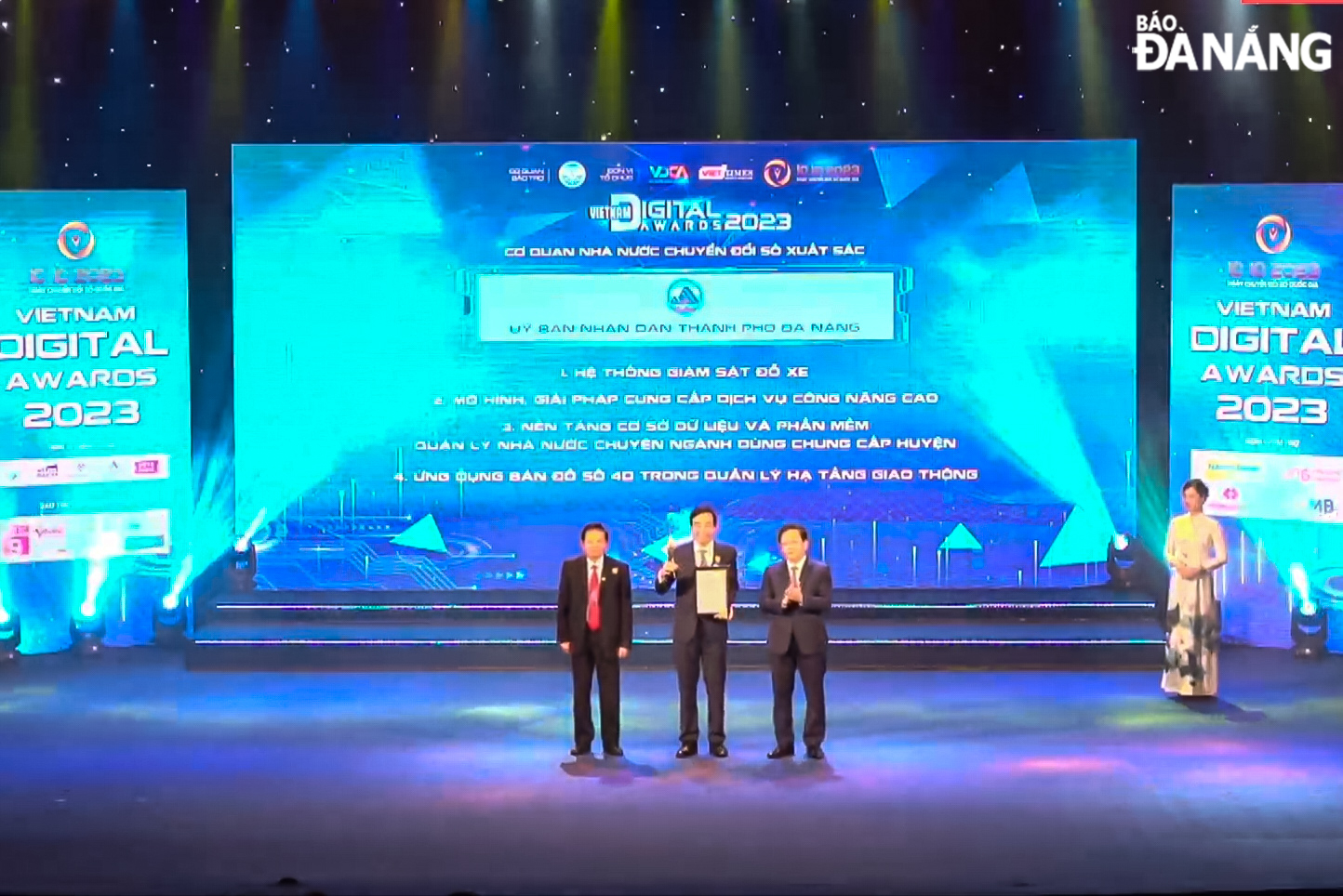 Da Nang is honoured with 4 smart solutions in digital transformation.