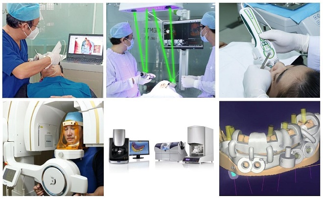 Nha khoa Nhân Tâm ứng dụng công nghệ hiện đại vào trong điều trị nha khoa.