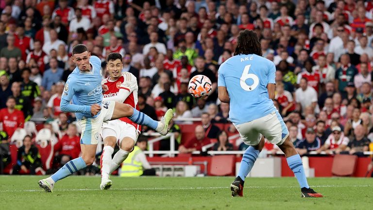 Arsenal thắng trận đầu trước Man City tại Premier League sau gần 8 năm. (Nguồn: Vietnam+)