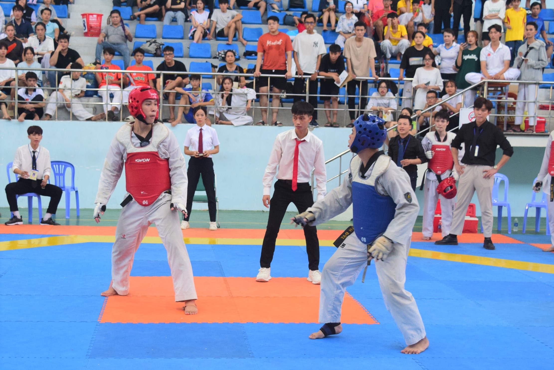 Da Nang regularly organises many tournaments with high professional quality, contributing to creating resilience and spreading the martial arts practice movement widely in the community. Photo: P.N