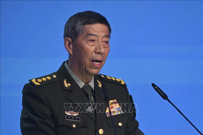 Bộ trưởng Quốc phòng Trung Quốc Lý Thượng Phúc. Ảnh: AFP/TTXVN