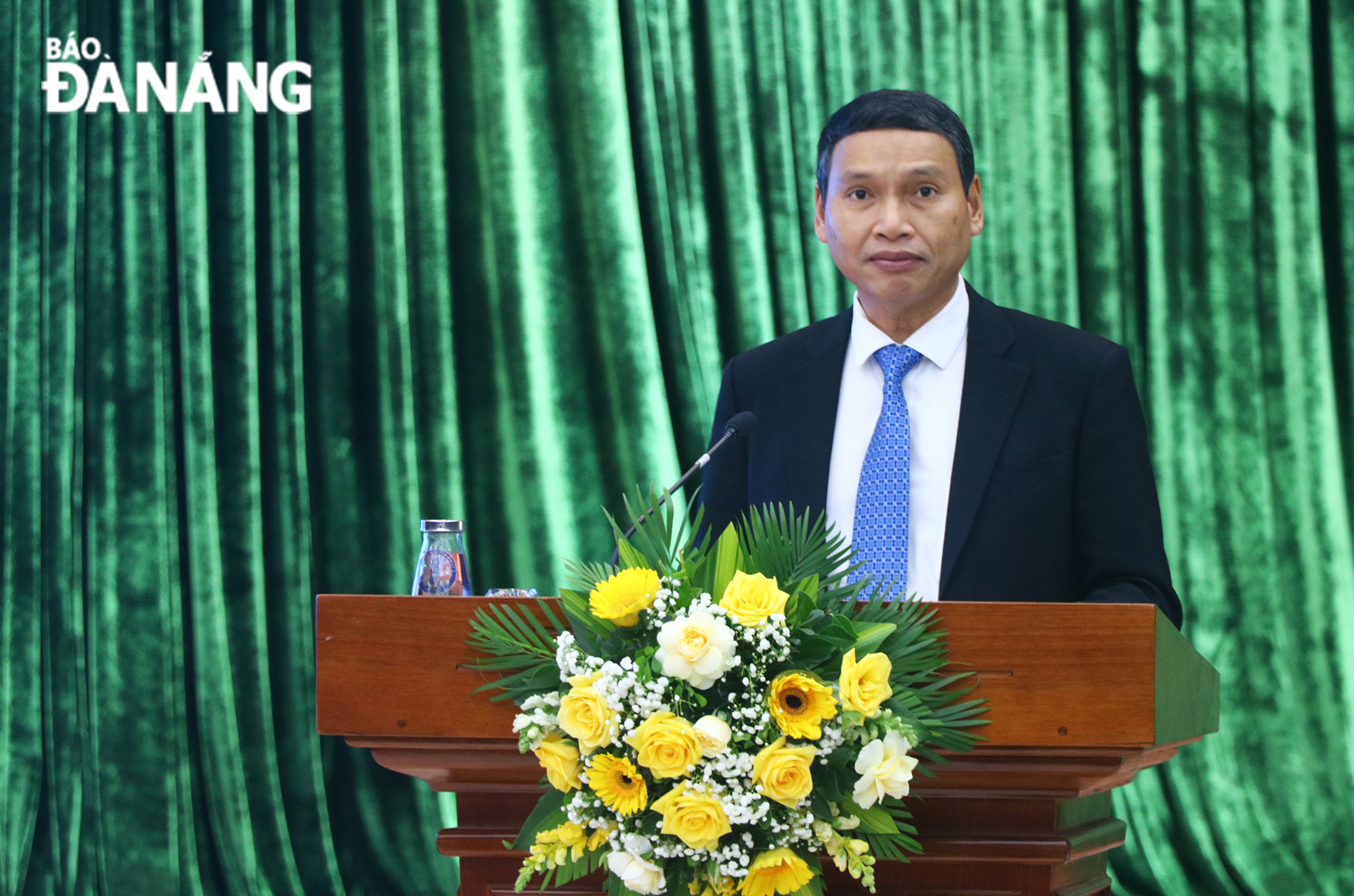 Phó Chủ tịch Thường trực UBND thành phố Hồ Kỳ Minh phát biểu tại hội thảo 