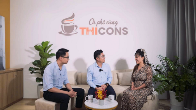 Thicons Group gây ấn tượng với -Cà phê cùng Thicons' - Uống cà phê, tâm tình chuyện công trình