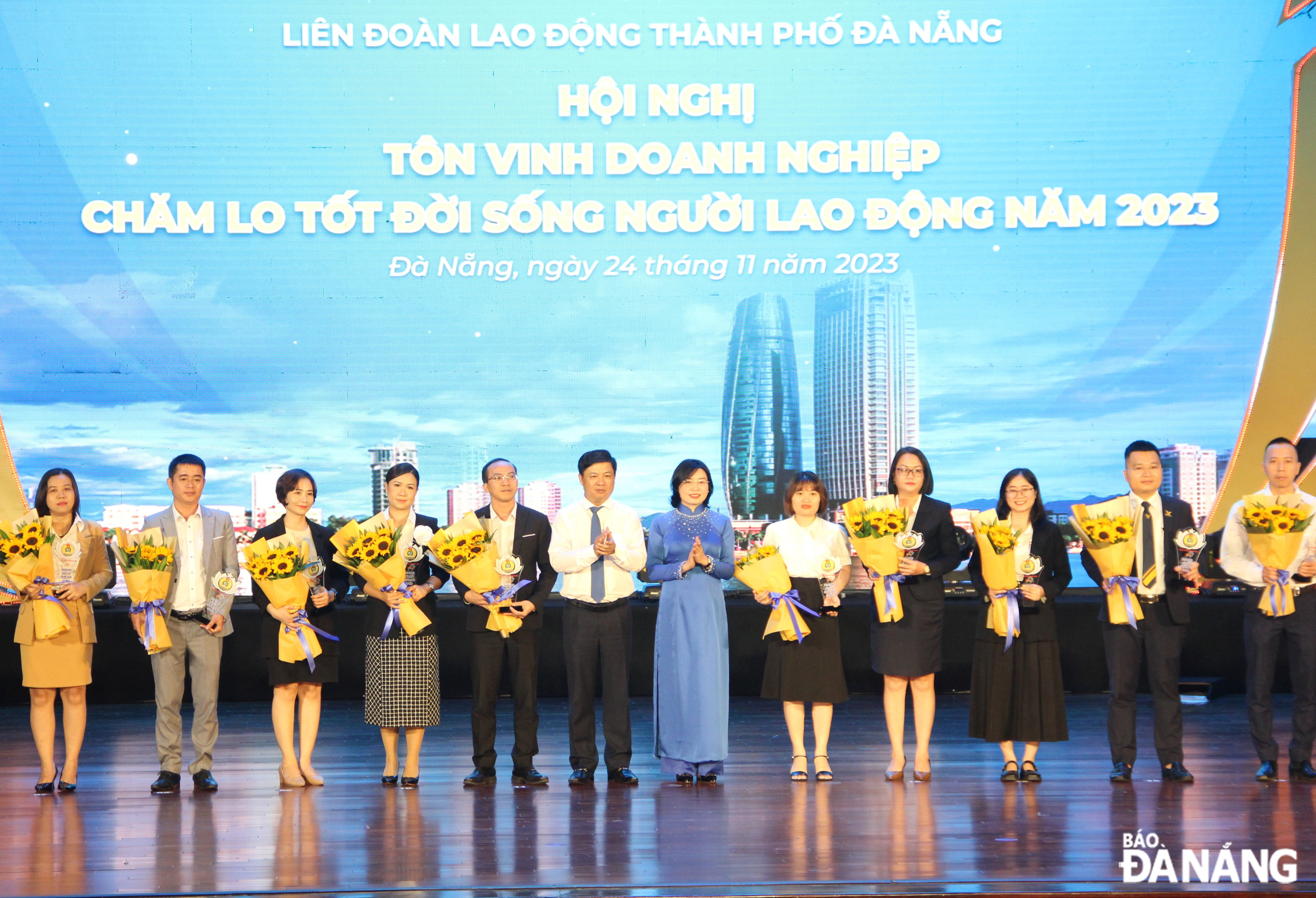 Tôn vinh 46 doanh nghiệp chăm lo tốt đời sống người lao động năm 2023