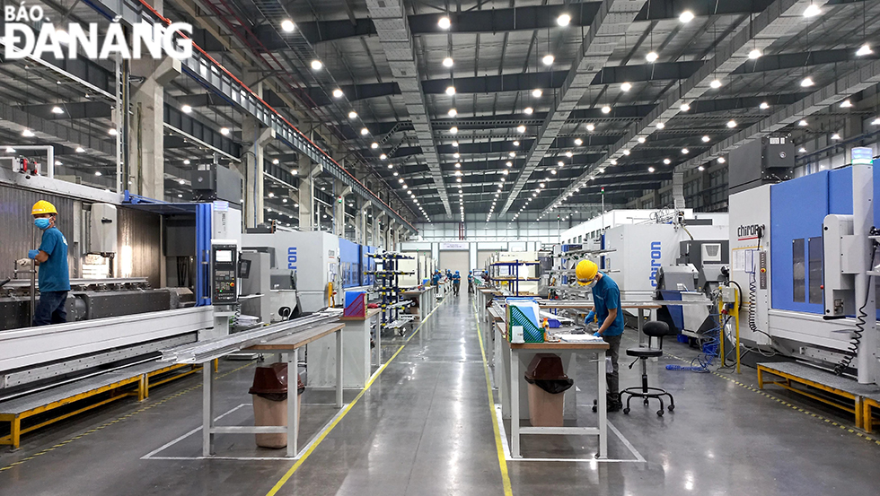 Universal Alloy Corporation Vietnam Co., Ltd.'s aerospace parts manufacturing factory in Da Nang Hi-Tech Park