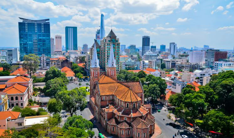 Nhà thờ Đức Bà Sài Gòn. Ảnh: Shutterstock