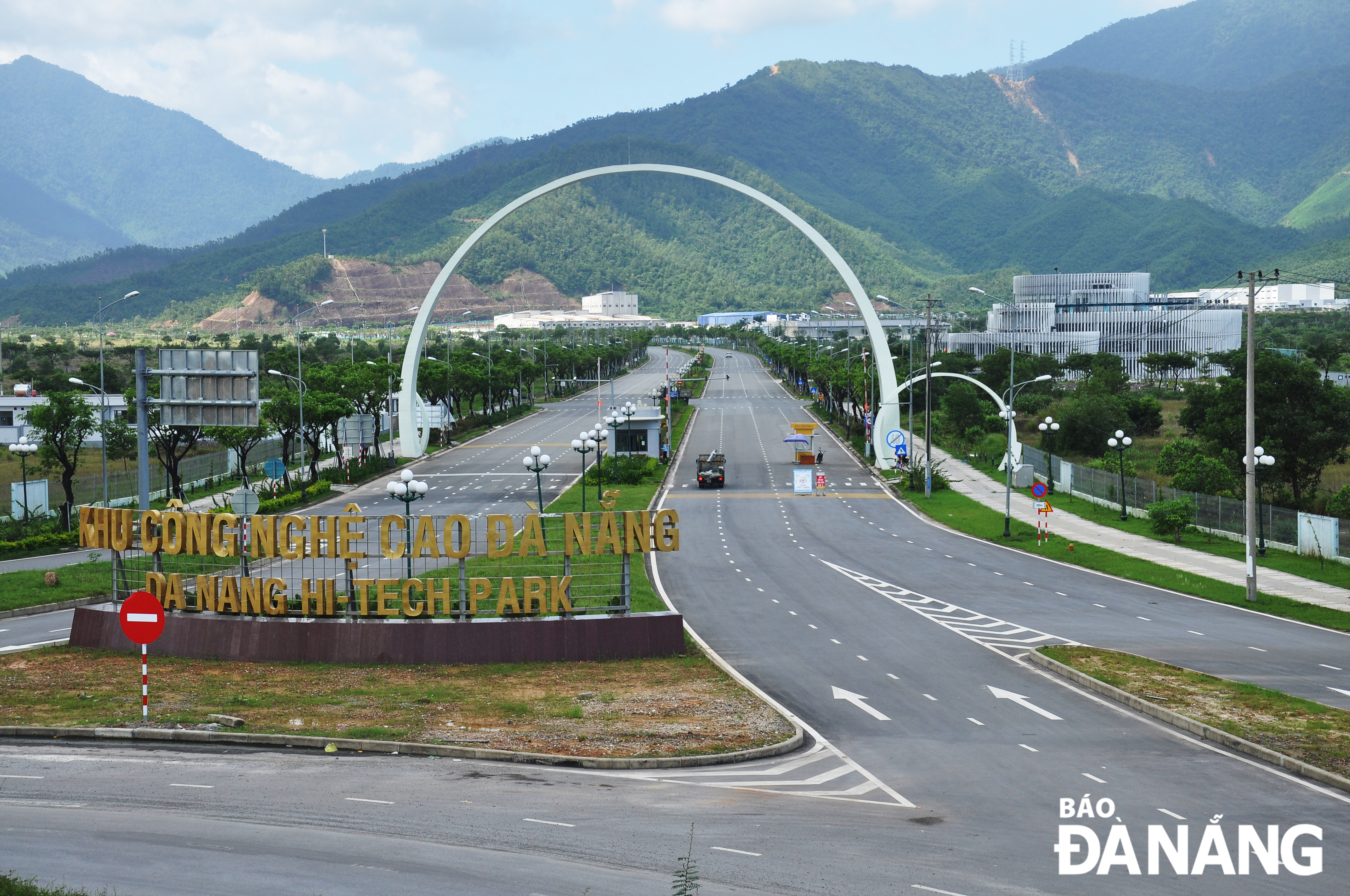 A corner of the city's High-Tech Park. Photo: THANH LAN